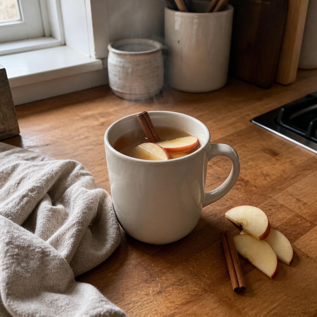 Slow cooker apple cinnamon cider