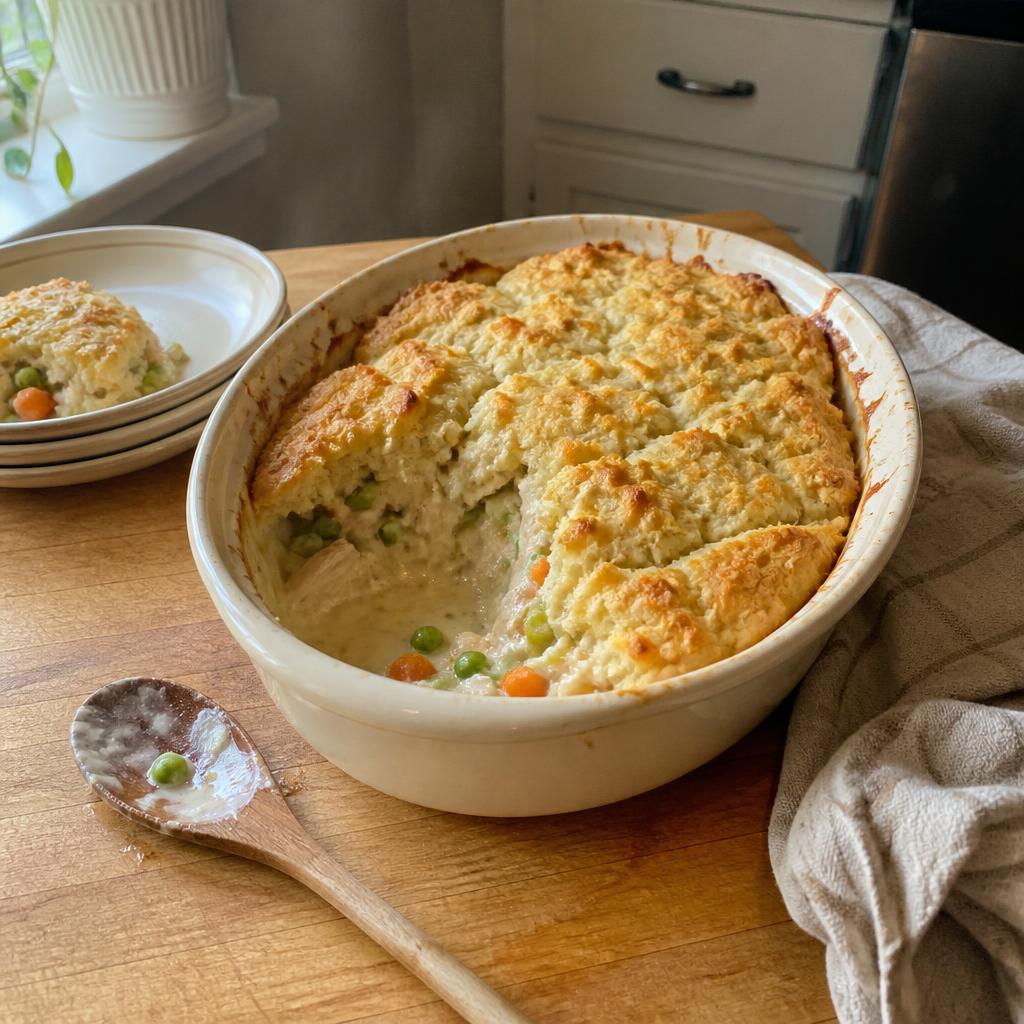 Chicken pot pie bake